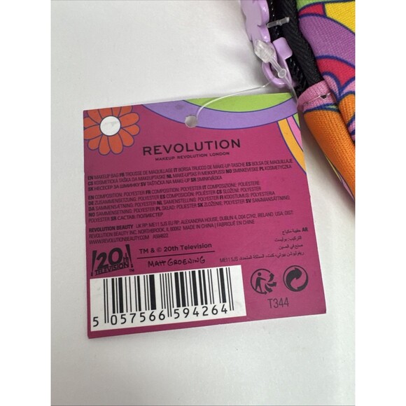 LOT 5 Simpsons Summer Of Love Revolution Makeup Set Brush Cosmetic Bag Shadow - Picture 4 of 13